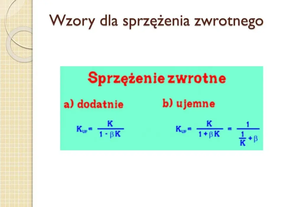 Co to jest sprzężenie zwrotne? Zrozumienie kluczowych mechanizmów
