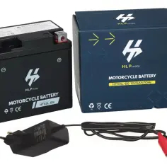 Szukasz odpowiedzi na pytanie: jaki akumulator do motocykla 125? Oto akumulator motocyklowy 12V 5Ah 10Hr HTX5L-BS z ładowarką.