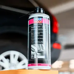 Puszka preparatu do czyszczenia wtryskiwaczy Liqui Moly z aplikatorem. Pomaga utrzymać silnik w dobrej kondycji.