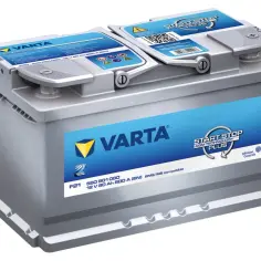 Akumulator samochodowy Varta AGM, idealny do diesla z systemem Start-Stop. Moc 800A zapewnia niezawodność.