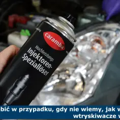 Puszka preparatu do czyszczenia wtryskiwaczy diesla w dłoni. Dowiedz się, jak wyczyścić wtryskiwacze diesla, gdy nie wiesz jak to zrobić.