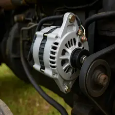 Nowy alternator w ciągniku. Dowiedz się, jak sprawdzić alternator, gdy maszyna przestaje działać.