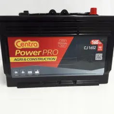 Akumulator Centra Power PRO 6V 165Ah, idealny do maszyn rolniczych i budowlanych, zapewnia niezawodność.