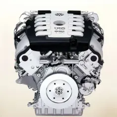 Silnik V10 TDI Volkswagena. To potężna jednostka napędowa, która budzi podziw.