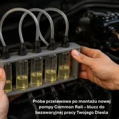 Próba przelewowa pompy Common Rail. Sprawdź, jak sprawdzić pompę paliwa na krótko, by zapewnić bezawaryjną pracę Diesla.