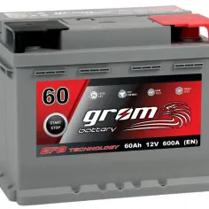 Akumulator Gram 60Ah 12V 600A EFB. Producent Gram oferuje niezawodne rozwiązania dla Twojego pojazdu.