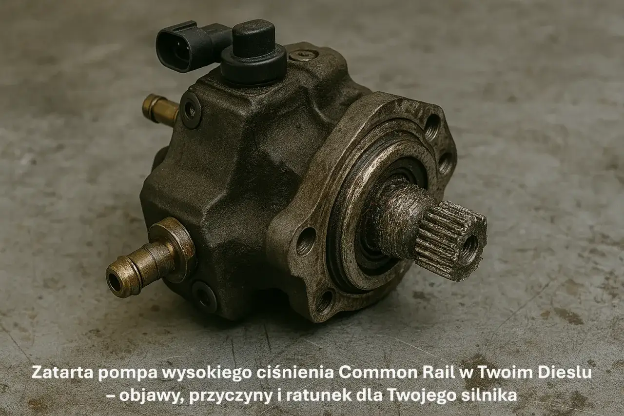 Zatarta pompa wysokiego ciśnienia Common Rail – objawy, przyczyny i ratunek dla Twojego silnika.