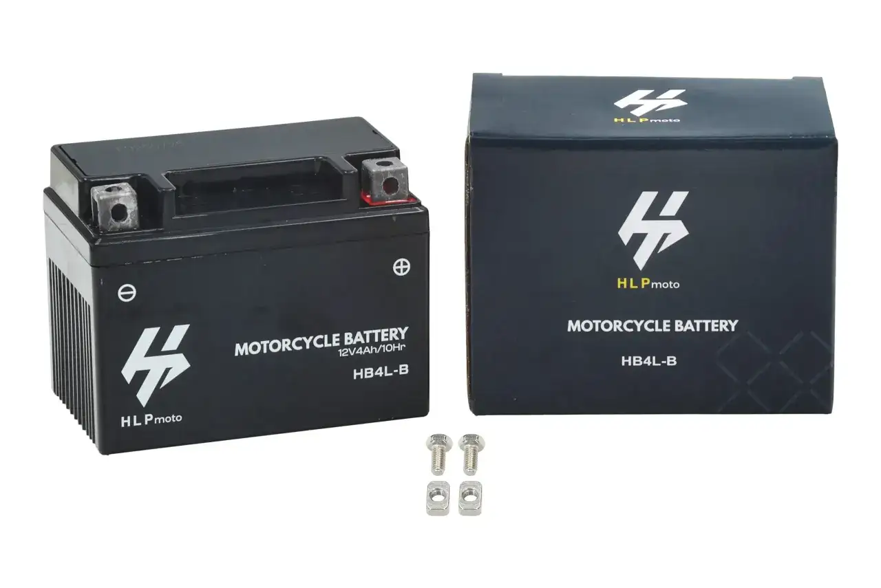 Akumulator motocyklowy HLPmoto HB4L-B 12V 4Ah. Idealny wybór, jeśli zastanawiasz się, jaki akumulator do motocykla 125.