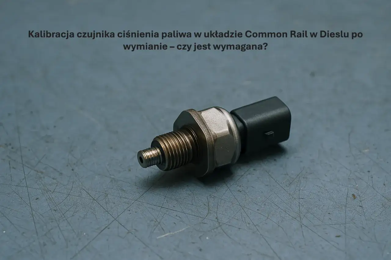 Czujnik ciśnienia paliwa na listwie wtryskowej. Objawy jego awarii mogą być różne, od nierównej pracy silnika po problemy z rozruchem.