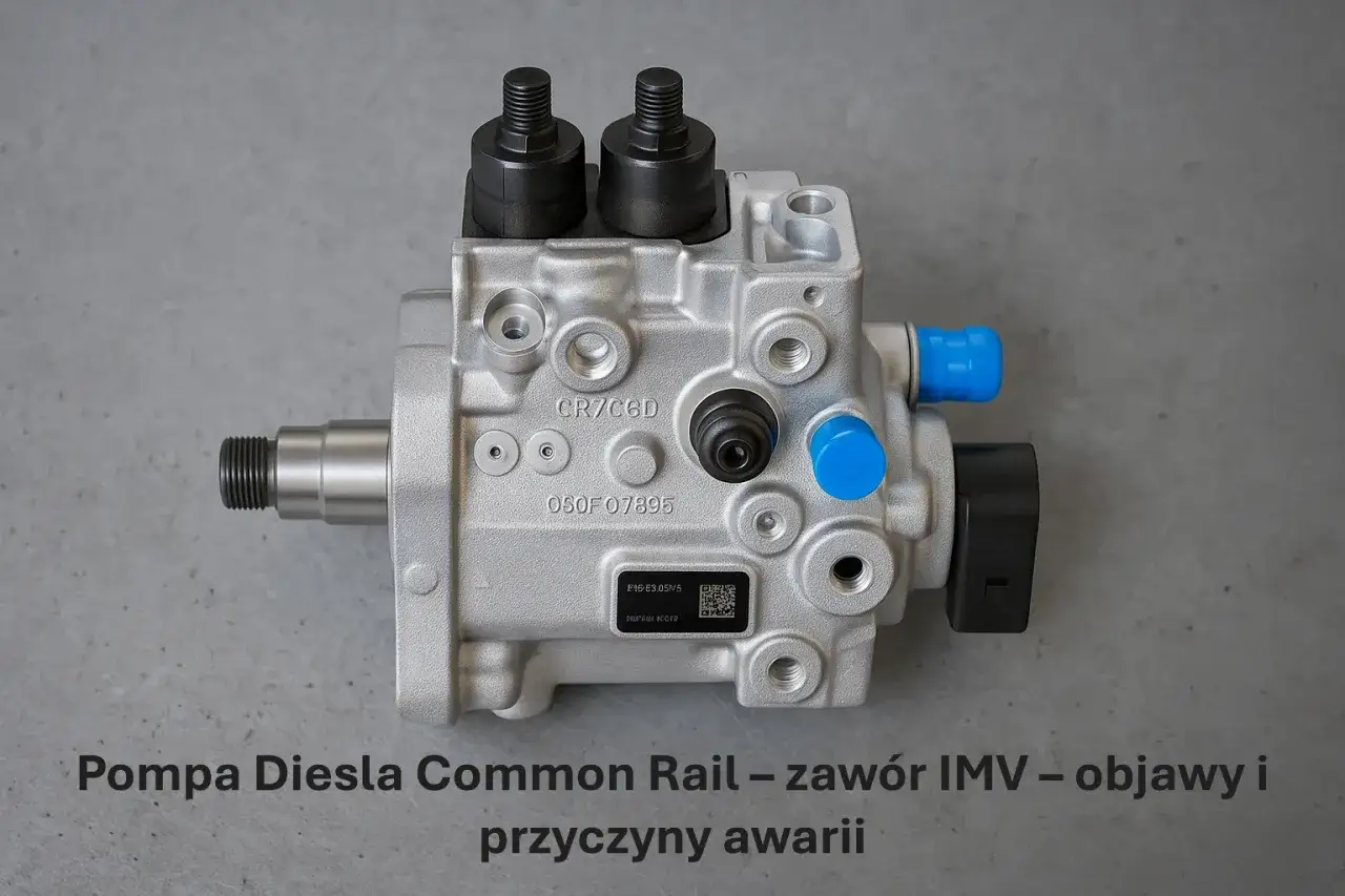 Pompa Diesla Common Rail, zawór IMV. Poznaj objawy awarii i przyczyny problemów z tym elementem.